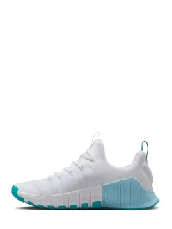 Blanc/sarcelle - Nike Free Metcon 6 Training Trainers