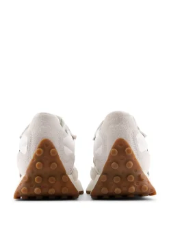 Blanc/Vert - New Balance 327 Trainers