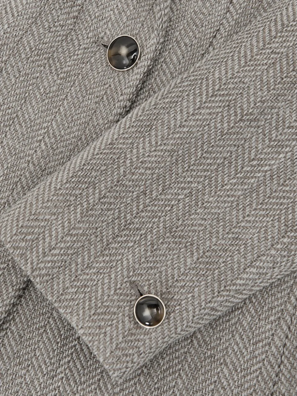 Blazer à double boutonnage Reiss Ember à chevrons en laine et coton