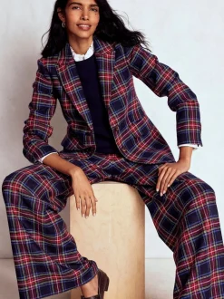 Blazer Boden Stamford Carreaux en laine Blend