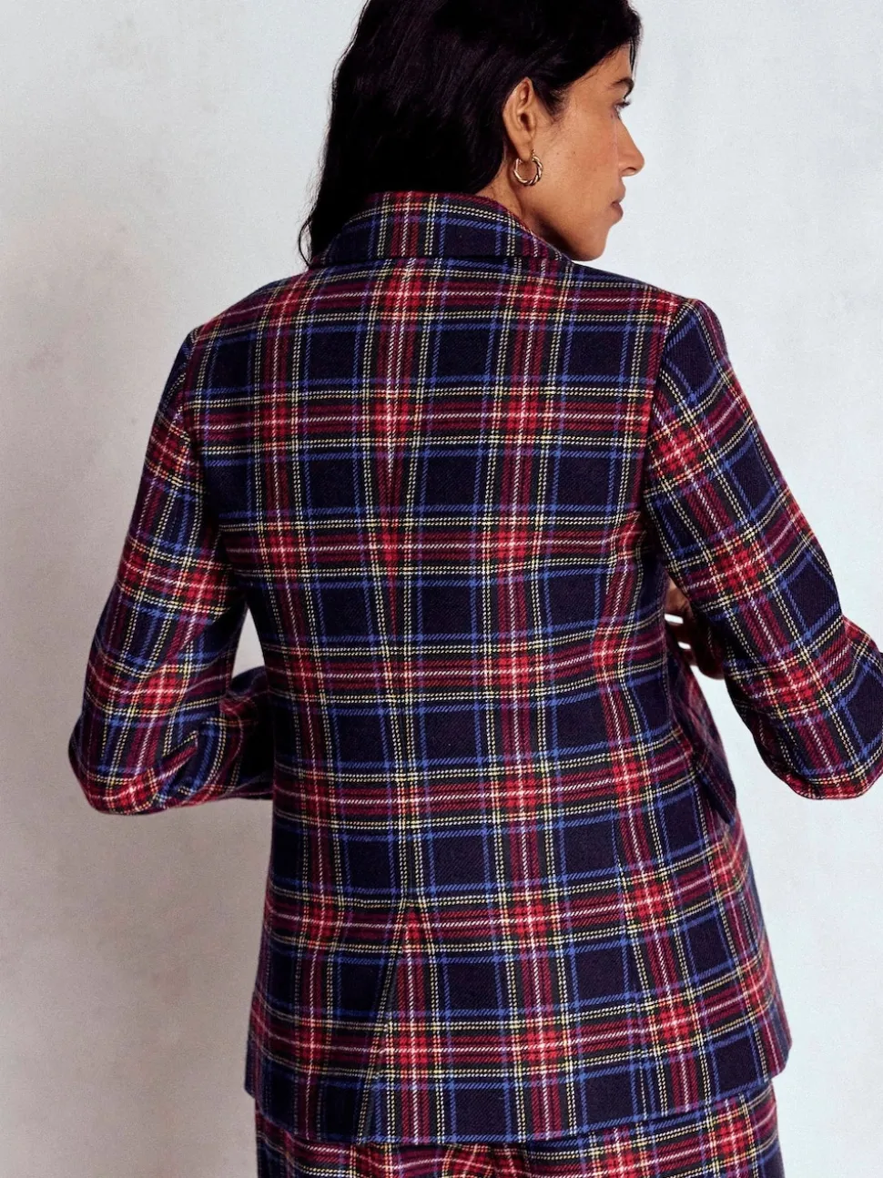 Blazer Boden Stamford Carreaux en laine Blend