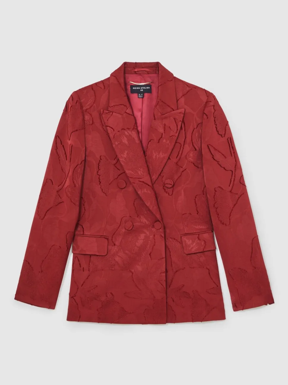 Blazer croisé en jacquard Atelier Ottelie