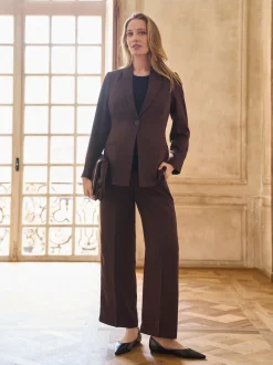 Blazer de maternité Seraphine à ceinture