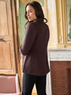 Blazer de maternité Seraphine à ceinture