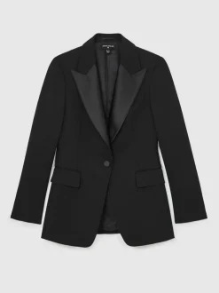 Blazer de smoking Reiss Della Atelier à simple boutonnage