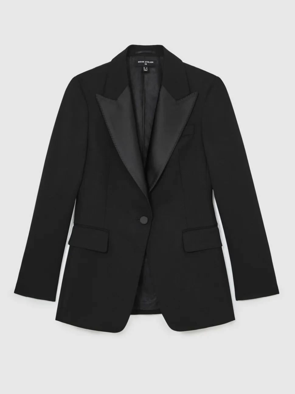 Blazer de smoking Reiss Della Atelier à simple boutonnage