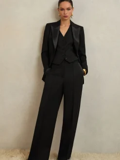 Blazer de smoking Reiss Della Atelier à simple boutonnage