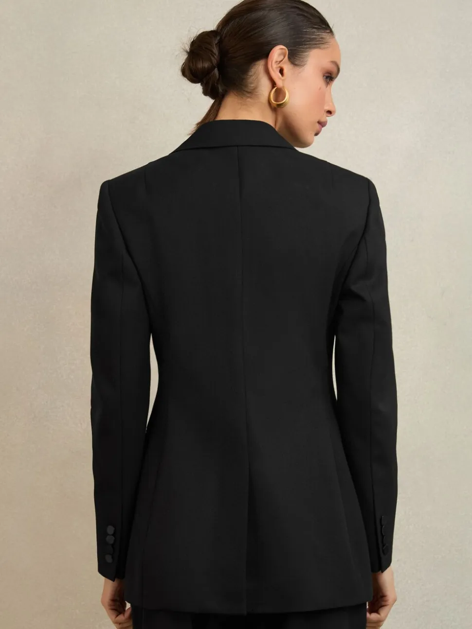Blazer de smoking Reiss Della Atelier à simple boutonnage