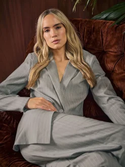 Blazer Long Tall Sally à rayures