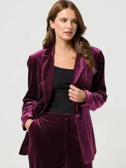 Blazer M&Co en velours