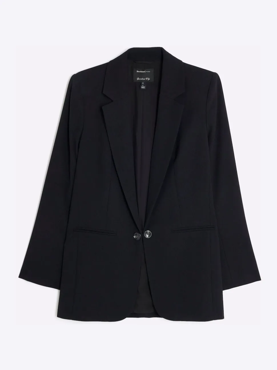 Blazer River Island bord à bord