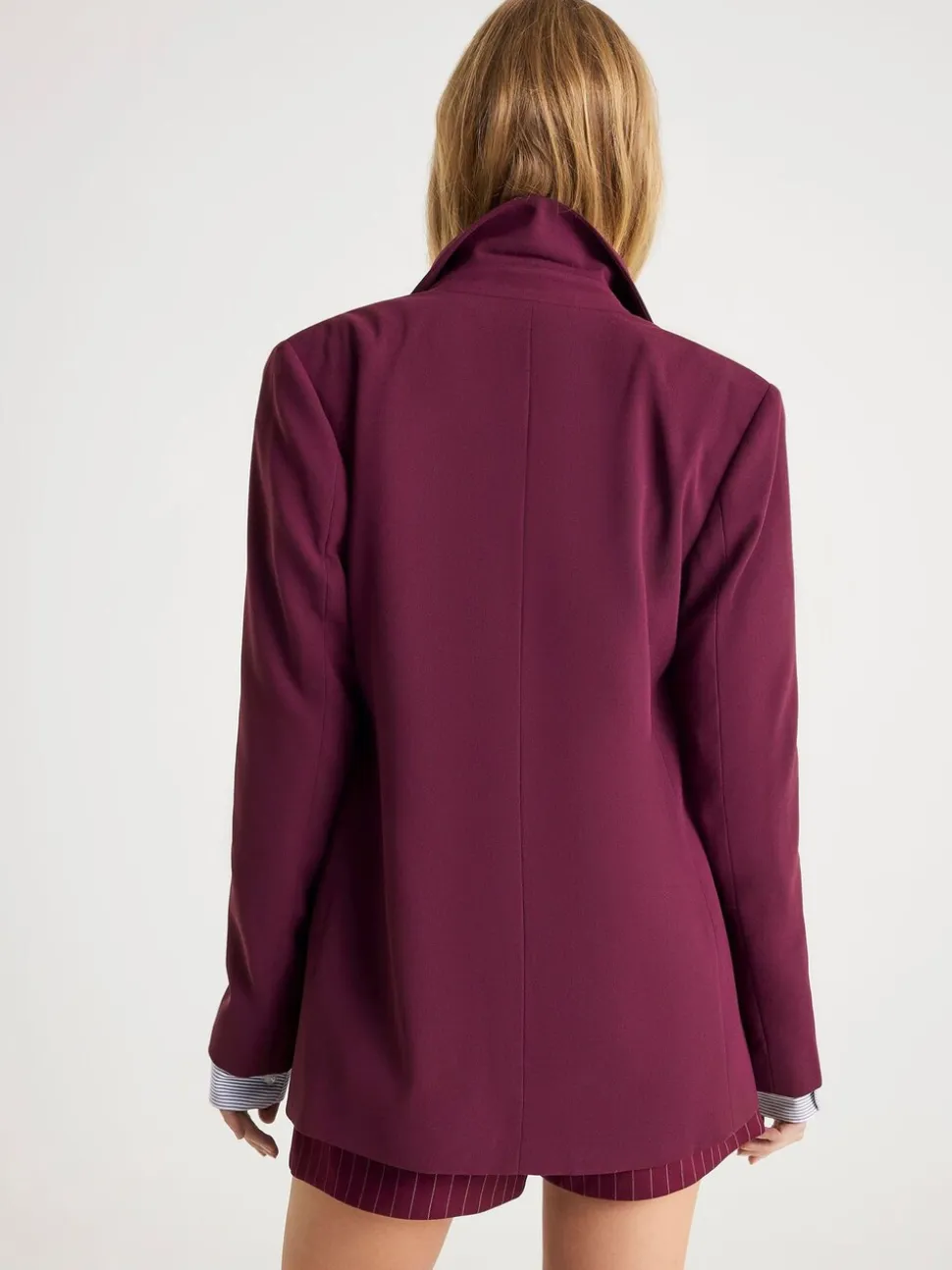 Blazer River Island bord à bord