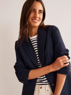 Bleu - Boden Blazer Marylebone Ponte