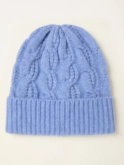 Bleu - Bonnet à câble FatFace