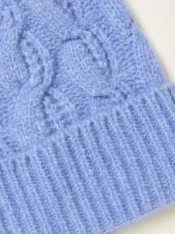 Bleu - Bonnet à câble FatFace