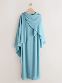 Bleu - Cape Robe longue