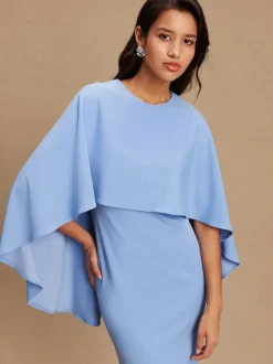 bleu - Cape Robe longue