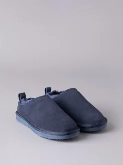 Bleu - Chaussons d’hiver Lakeland Leather Sabot en peau de mouton pour femme