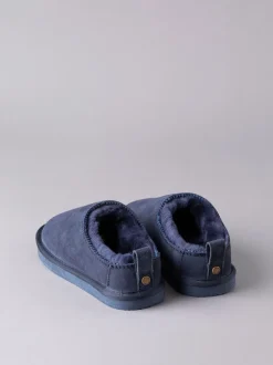 Bleu - Chaussons d’hiver Lakeland Leather Sabot en peau de mouton pour femme