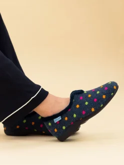 Bleu - Chaussons Lunar