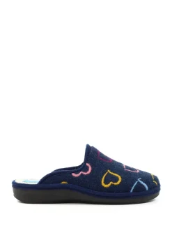 Bleu - Chaussons Lunar style mule