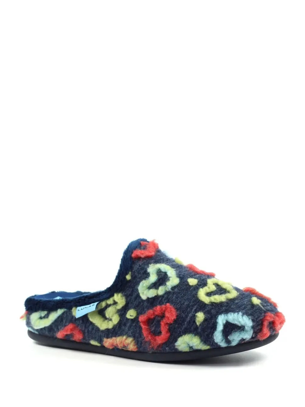 Bleu - Chaussons Lunar style mule