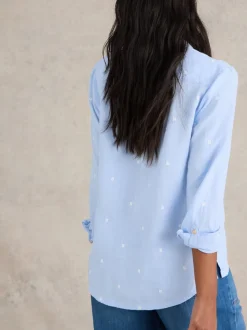 Bleu - Chemise White Stuff Sophie