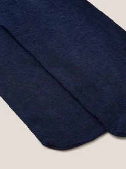 Bleu - Collants White Stuff Patty unis