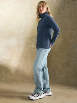 Bleu - Columbia Womens Glacial IV Half Zip Fleece (polaire)