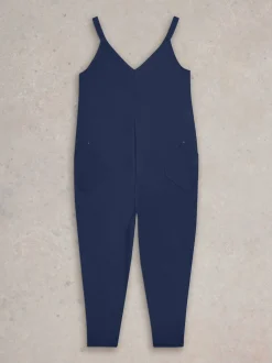 Bleu - Combinaison White Stuff Selina en jersey