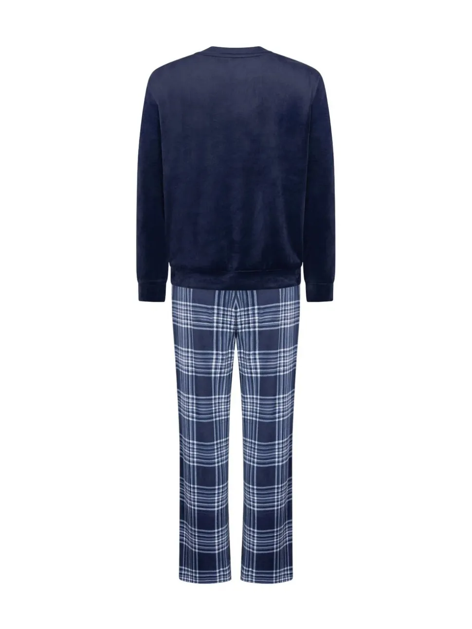 Bleu - Ensemble pyjama Hunkemoller en velours