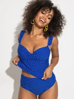 Bleu - Haut de tankini Pour Moi Sicile légèrement rembourré à armatures