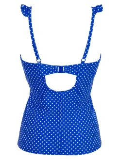 Bleu - Haut de tankini Pour Moi Sicile légèrement rembourré à armatures