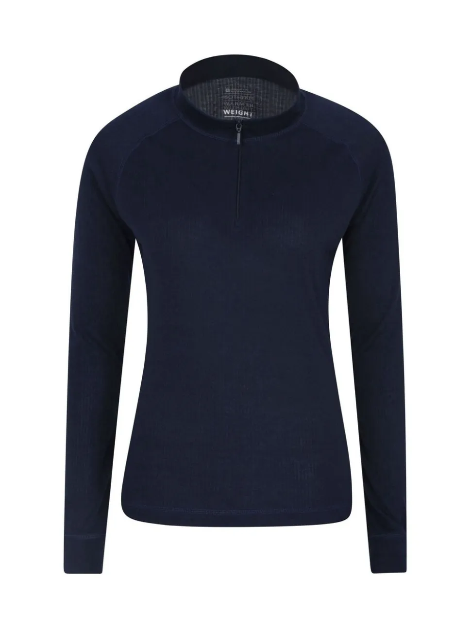 Bleu - Haut Mountain Warehouse Talus thermique à col zippé pour femme