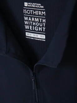 Bleu - Haut Mountain Warehouse Talus thermique à col zippé pour femme