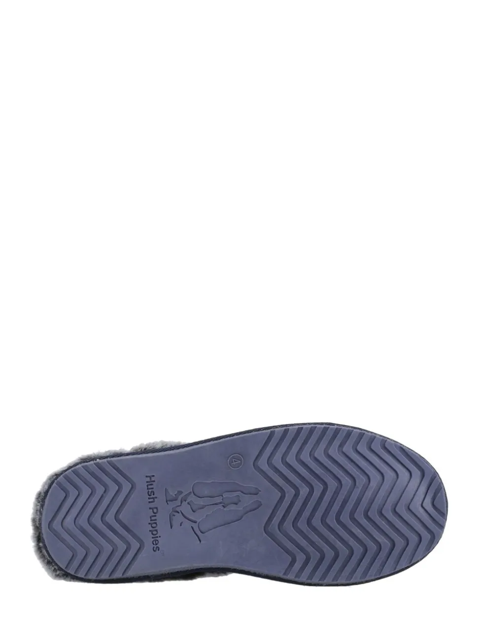 Bleu - Hush Puppies Amara Chaussons d'hiver doublés de fausse fourrure