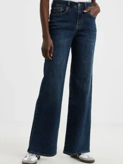 Bleu - JD Williams Jean Jambe large authentique