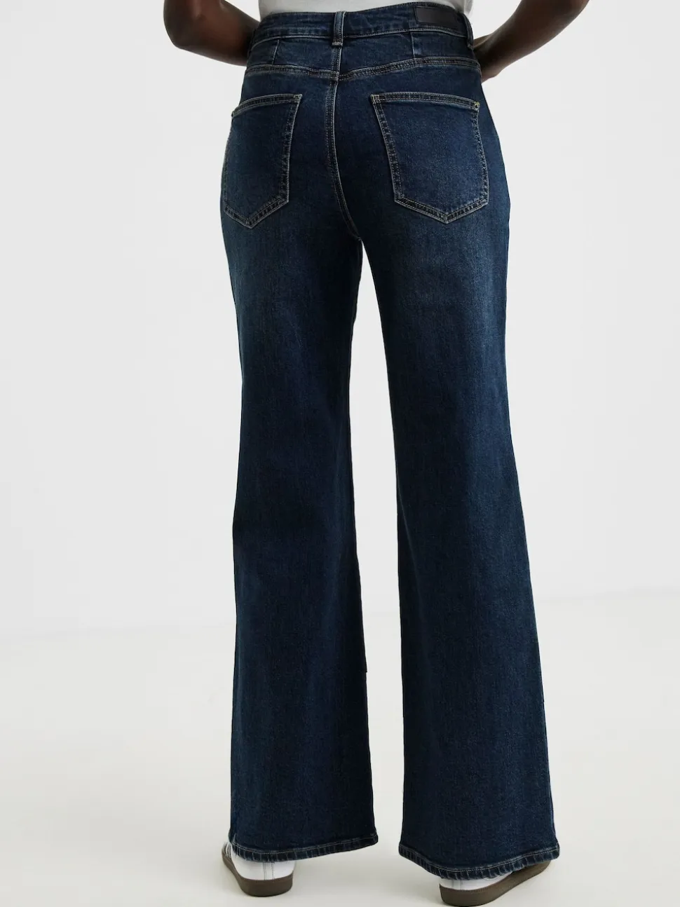 Bleu - JD Williams Jean Jambe large authentique
