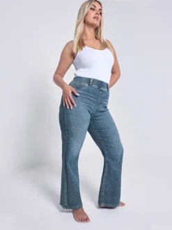 Bleu - Jean large Yours Curve