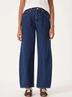 Bleu - Jeans Hush Bree Coupe ballon