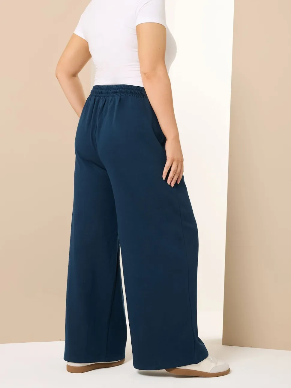 Bleu - Jogging Yours Curve jambes larges