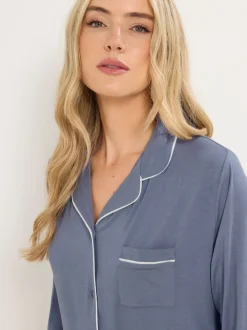 Bleu - Long Tall Sally Pyjama Manches longues