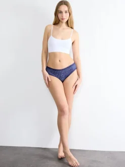 Bleu - Lot de 3 hipsters Sloggi GO Crush