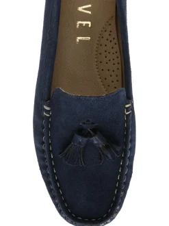 Bleu - Mocassins Ravel en cuir