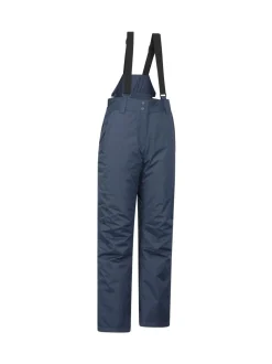 Bleu - Pantalon de ski Mountain Warehouse Moon II