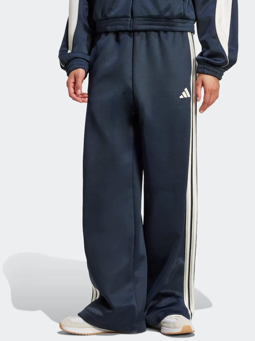 Bleu - Pantalon de survêtement adidas Stadium ample à 3bandes