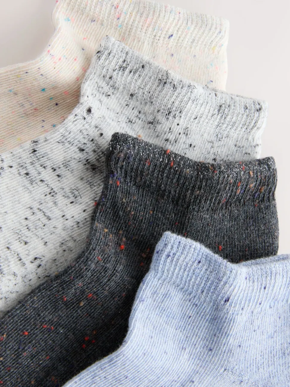 Bleu - Paquet de chaussettes à semelles coussinées de Neppy 4
