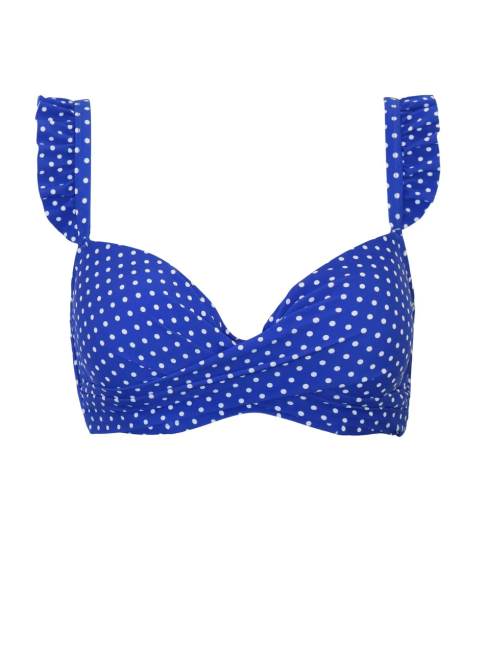 Bleu - Pour Moi Sicily Longline Underwired Bikini Top