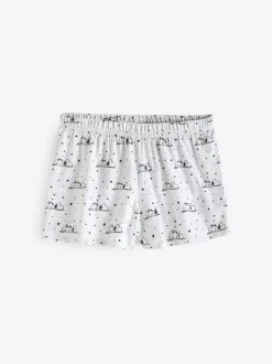 Bleu - Pyjama Vanilla Underground Snoopy Short