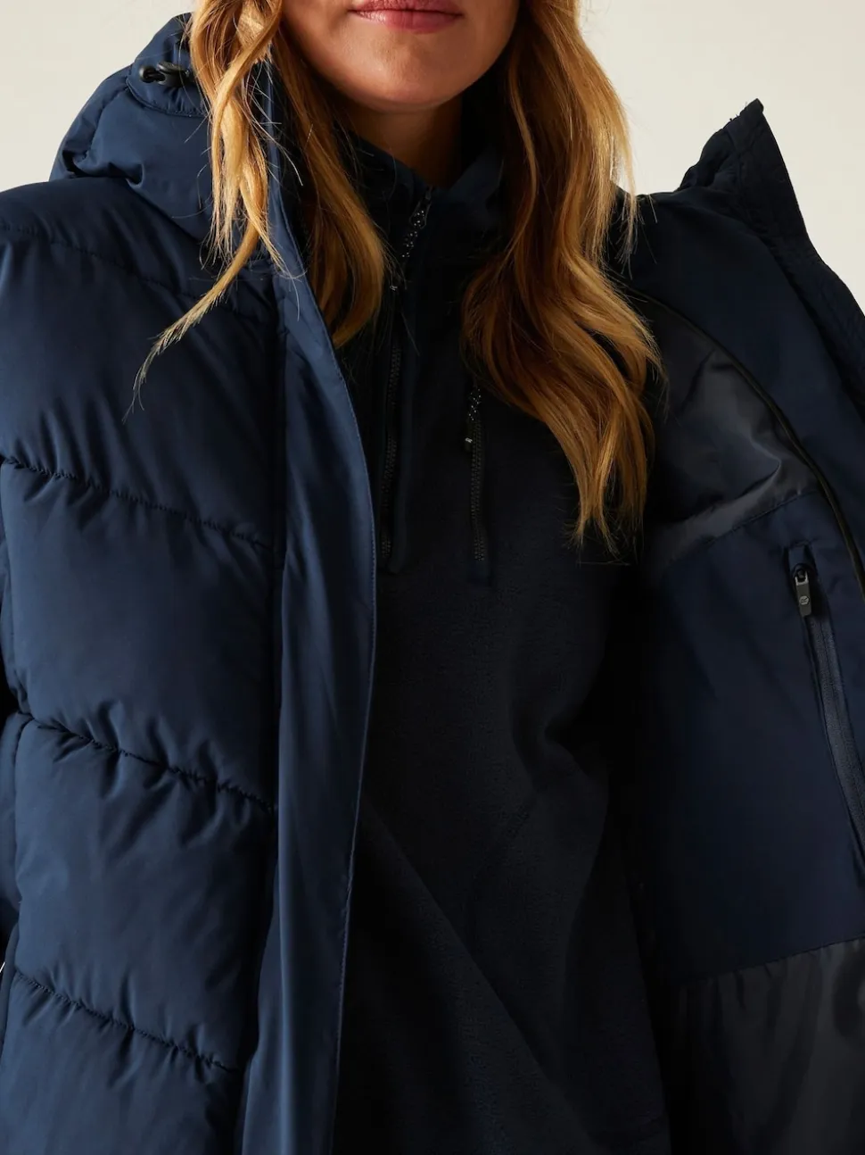 Bleu - Regatta Manteau stretch déperlant épais Eloria